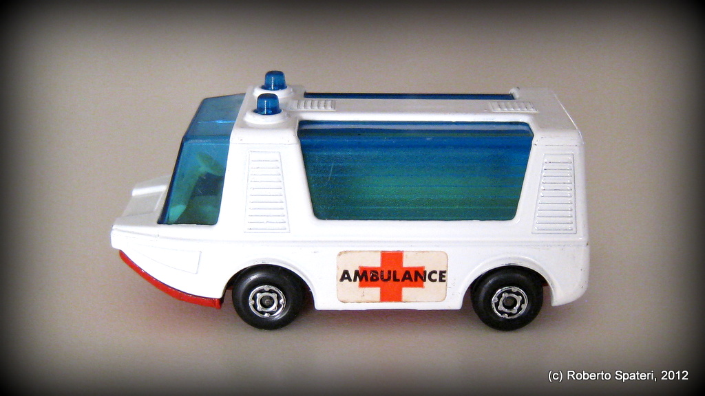 Matchbox  Ambulance (n.)